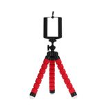 Teknosepetim Süngerli Ahtapot Mini Esnek Masaüstü Stand Telefon Aparatlı Tripot Ayak Stand 16 Cm