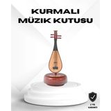 Teknoşık Figürlü Müzik Kutusu Zarif Melodili Dekoratif Model - Çok Renkli