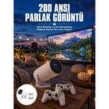 Teknoşık Full Hd 8 GB Ayaklı Çift Kollu 4K Video Oyun Konsolu Taşınabilir Yeni Nesil - Çok Renkli