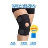 Teknoşık Medikal Patella Destekli Spor Diz Korsesi – Çapraz Bağ, Menisküs ve Ağrı Koruyucu Dizlik