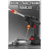 Teknoşık Şarjlı Oto Yıkama Tabancası Su Basınçlı Hazneli Bataryalı