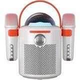 Teknospy Mikrofonlu Kumandalı Rgb Ledli Taşınabilir Bluetooth Hoparlör Çift Mikrofonlu Süper Güçlü Ses