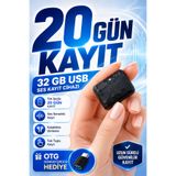 teknospy Ses Kayıt Cihazı Tek Şarjla 20 Gün Kayıt Kulaklıkla Dinleme Sese Duyarlı Özellik Hassas Mikrofon Gürültü Filtreleme