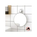 Teknotel Delme Vida Matkap Yok! Vakumlu Banyo Aynası Krom Dm230 Krom