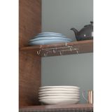 Teknotel DOLAP İÇİ FİNCAN KUPA BARDAK ASKISI KROM SF273