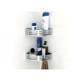 Teknotel Paslanmaz Kancalı Banyo Rafı Parlak + Siyah Taban Bk269 Çok Renkli