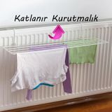 Teknotel Radyatör Çamaşır Kurutmalık Beyaz Eg201 Beyaz