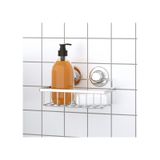 Teknotel Tek Katlı Vakumlu Banyo Duş Rafı Krom Dm241 Krom