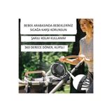 TEKNOTİMER Usb Şarjlı 3 Kademeli Mini Fan Ergonomik Ev Ofis Için Sessiz Klipsli Vantilatör Bebek Arabası Plaj Kullanımı