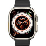 Teknotopia Watch 8 Ultra Series Akıllı Saat Bluetooth Nfc Sesli Arama Bildirim Kablosuz Şarj Türkçe - Siyah