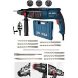 teknotrust Bakir Sargili Kırıcı Hilti Matkap Metal Şanzumanlı 10 Adet Uç Yedek Mandren Gri