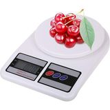 Teknotrust Dijital Hassas Terazi 10 kg Kapasiteli LCD Ekranlı Mutfak Tartısı Ölçüm Cihazı - Ahşap