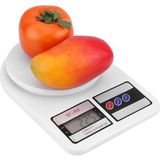 Teknotrust Dijital Hassas Terazi 10 kg Kapasiteli LCD Ekranlı Mutfak Tartısı Ölçüm Cihazı Pratik - Ahşap