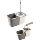 Teknotrust Döner Başlıklı Mop Seti, 19 Lt, Temizlik İçin Çok Amaçlı Ve Pratik Kullanım