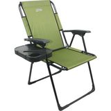 Teknotrust Kamp Sandalyesi Masalı Standart Kollu Yeşil - 6456 Ecorce Tube Marron - Polyester