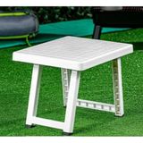 Teknotrust Küçük Boy Katlanabilir Piknik Masası 50X38X39 Cm, Beyaz Renk