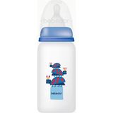 Teknotrust Mavi Uğurböceği Desenli 125 ml Pp Biberon, Şık ve Kullanışlı Tasarım - Ahşap - Ceviz