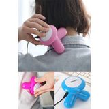 Teknotrust Mini Elektrikli Masaj Aleti Boyun Sırt Bacak Omuz Taşınabilir Üç Ayaklı Masaj Cihazı 9,5 cm