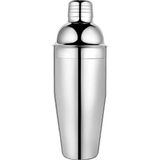 Teknotrust Paslanmaz Çelik Shaker 350 Ml, Şık ve Dayanıklı Tasarım - Ahşap - Bej