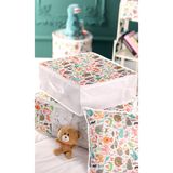 teknotrust Renkli 53x44x21 cm Baza ve Dolap İçi Organizer, Yorgan Düzenleyici, Çocuk Hurç