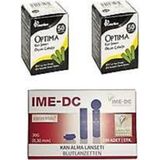 TeknoTrust Şeker Strip 2 Kutu + 1 Kutu Ime Dc Lancet, güvenli ve pratik kullanım seti - 0 - 1 Yaş - Seçenek 1