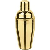 Teknotrust Şık Gold Kokteyl Shaker 350 Ml, Profesyonel ve Şık Tasarım - Açık Gri