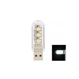 teknotrust Taşınabilir Mini Usb Led Lamba 3 Led Beyaz 5730 Smd Kamp Stick Led