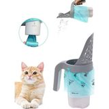 Teknotrust Tekno Trust Kedi Kumu Temizleme Küreği Elekli Poşet Hazneli Ergonomik Yapı ile Kolay Temizlik