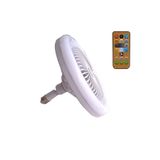 teknotrust Yok Pervaneli ve Fanlı Kumandalı Led Lamba 3 Farklı Renkli Tekli E27 20 Watt Beyaz Işık Led Ampul C