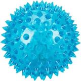 Teknotrust Yumuşak Dikenli Duyu Topu, Kauçuk Top 9 Cm, Mavi - Altın - Mavi
