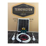 Teknovasyon Arge 25 Watt Güneş Paneli Aydınlatma Paketi Solar Paket