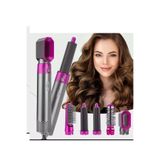 TeknoZar 3 Kademeli 5 Başlıklı Saç Şekillendirici Seti Profesyonel Saç Şekillendirici Kurutma Fön Makinesi 1