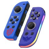 Tekoo Joy-02 Switch Oyun Kolu Yeni Nesil | 5.2 Bluetooth & 6 Eksen Sensörlü Kablosuz Gamepad