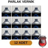 Tekoro Akrilik Sprey Boya 400 ml 12 Adet – Metal, Plastik, Ahşap Cam ve Oto Yüzeylere Uygun Renkler - Parlak Vernik
