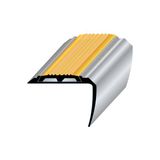 Tekprofil Alüminyum Merdiven Profili 45x33.5mm (+Geçme Lastik Fitil) BOY3m