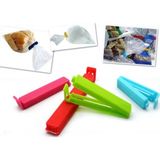 Tekreyonda Poşet Kapatıcı Klips 4 Adet Poşet Klipsi