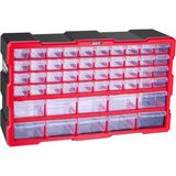 Tekreyonda Super Bag 50'li Büyük Monoblok Çekmece Seti Düzenleyici Hobi Çok Amaçlı Organizer Kutusu