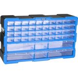 Tekreyonda Süper Bag Super-Bag Monoblok Yatay 46 Çekmeceli Organizer Vida Dübel Boncuk Hobi Kutusu Tamir Kutus
