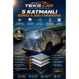 TEKS CAR SUV MODEL UYUMLU GÜNEŞTEN KORUYUCU DOLU - KAR VE DONMAYA KARŞI KORUMALI OTO BRANDASI ARAÇ ÖRTÜ
