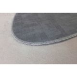 Teksev Anatolia Gri 2'li 80X140 + 50X70 cm Büyük Ebat Banyo Paspası Seti Klozet Takımı