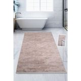 Teksev Nova Vizon 80X150 cm Büyük Ebat Banyo Paspası Spor Saçaklı Kaymaz Peluş Püsküllü Banyo Halısı