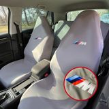 Teksin Bmw 5 Serisi E60 Oto Koltuk Servis Kılıfı Gri Likralı Esnek Tüm Araç Modellerine Uygun Universal - Koltuk Kılıfı