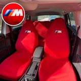 Teksin Bmw 5 Serisi E60 Oto Koltuk Servis Kılıfı Kırmızı Likralı Esnek Tüm Araç Modellerine Uygun Universal - Koltuk Kılıfı