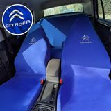 Teksin Citroen C2 Oto Koltuk Servis Kılıfı Mavi Likralı Esnek Tüm Araç Modellerine Uygun Universal - Koltuk Kılıfı