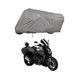 Teksin Ducati Diavel Strada A+ Kalite Gri Motosiklet Brandası