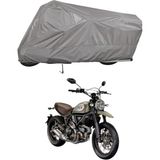 Teksin Ducati Scrambler Urban Enduro A+ Kalite Gri Motosiklet Brandası