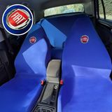 Teksin Fiat Egea Oto Koltuk Servis Kılıfı Mavi Likralı Esnek Tüm Araç Modellerine Uygun Universal - Koltuk Kılıfı