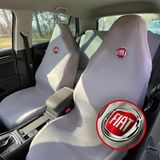 Teksin Fiat Fiorino Oto Koltuk Servis Kılıfı Gri Likralı Esnek Tüm Araç Modellerine Uygun Universal - Koltuk Kılıfı