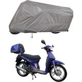 Teksin Honda SH 100 Arka Çanta Uyumlu A+ Kalite Gri Motosiklet Brandası