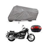 Teksin Kanuni GV 250 Arka Çanta Uyumlu Motosiklet Brandası